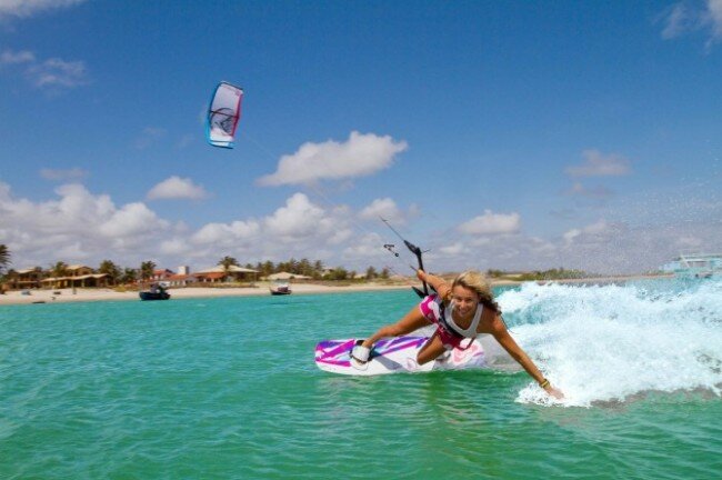 kiteboarding